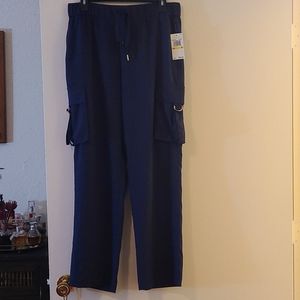 Michael Kors Blue Cargo Pants